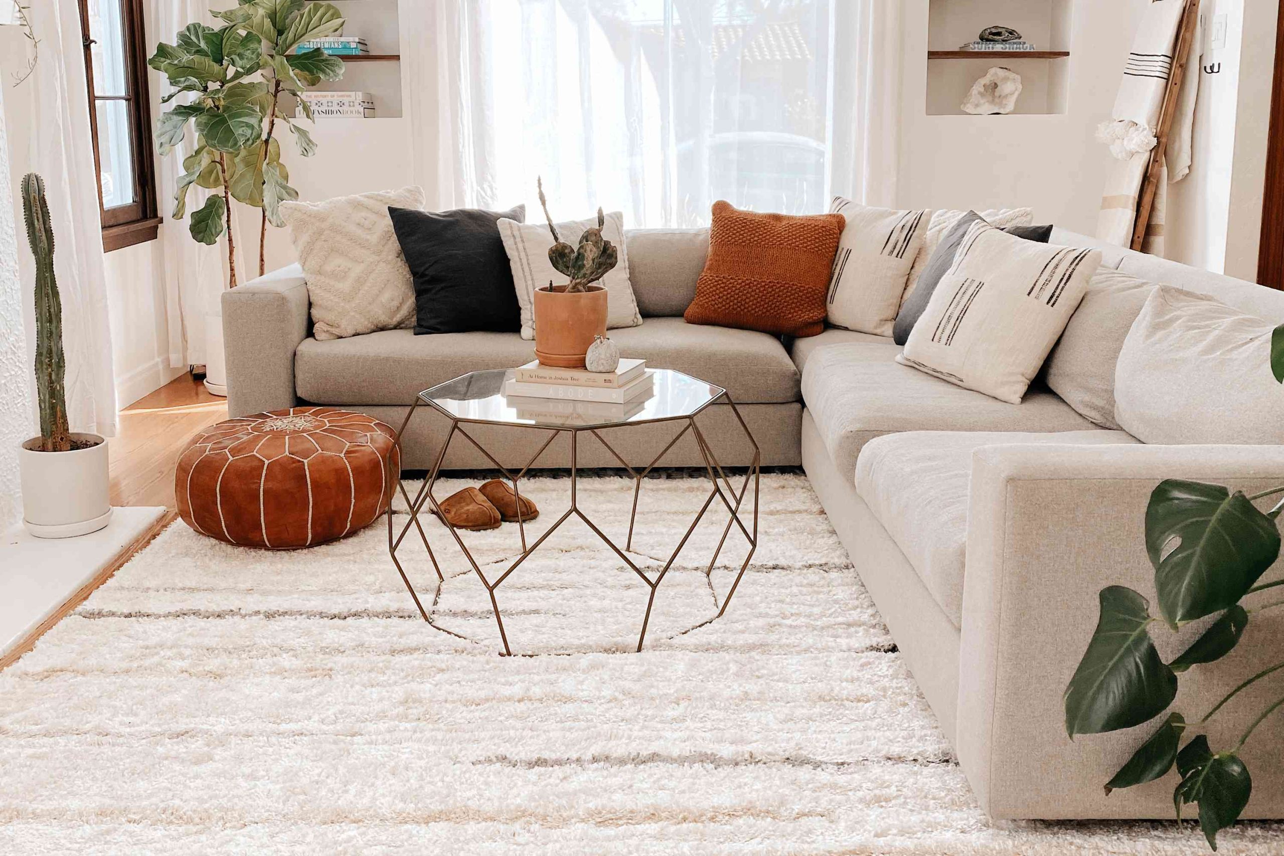 How Much of a Living Room Should a Rug Cover?