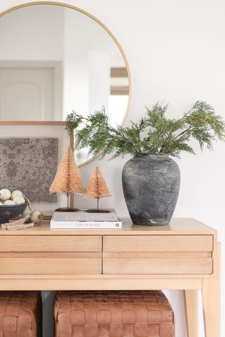 How to Decorate with Faux Flowers and Greenery in Winter