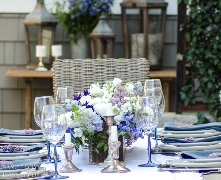 How to Set a Beautiful Spring Table