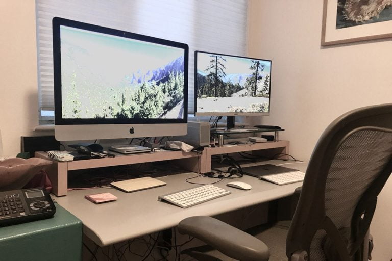 How do I set up my home office to work?