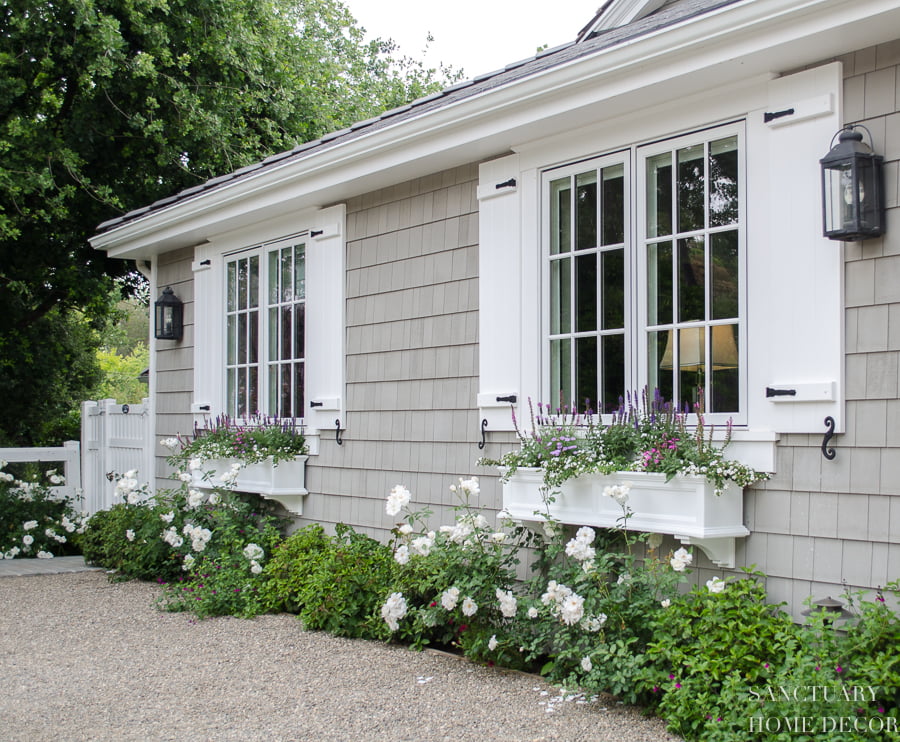 How Window Shutters and Planter Boxes Transformed the Exterior of My House